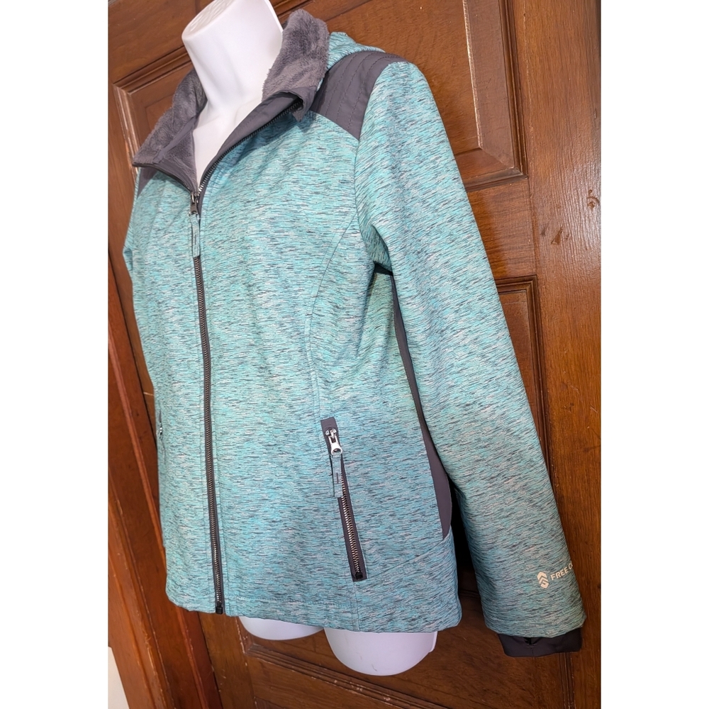 Free Country "Super Shell" Softshell Hooded Jacket - Picture 10 of 16